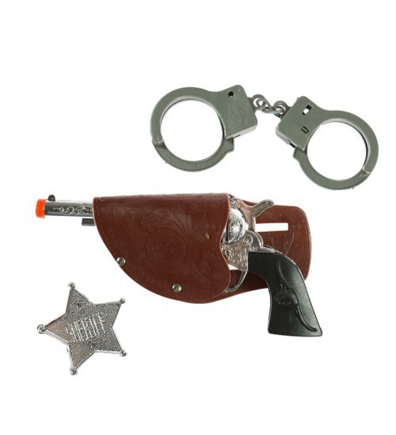 Vahşi Batı Tabanca Kelepçe Seti