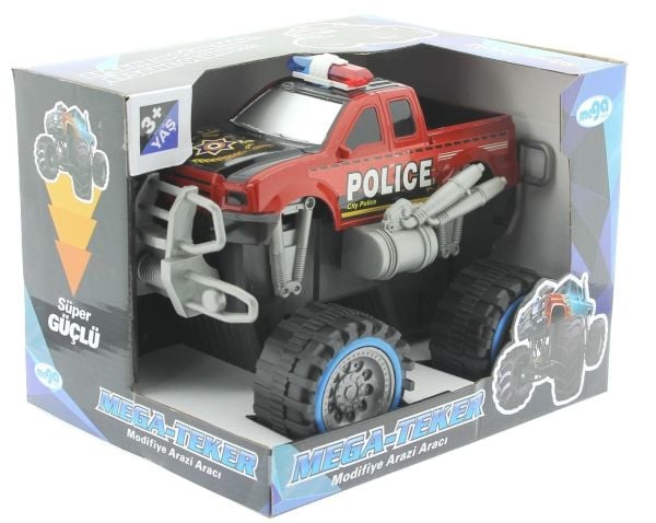 Sürtmeli Dev Modifiye Polis Arazi Aracı