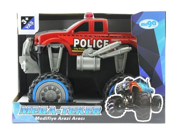 Sürtmeli Dev Modifiye Polis Arazi Aracı