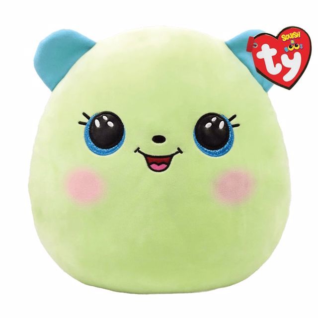 TY Squishy Beanies Yeşil Ayı Clover Peluş 35 cm.