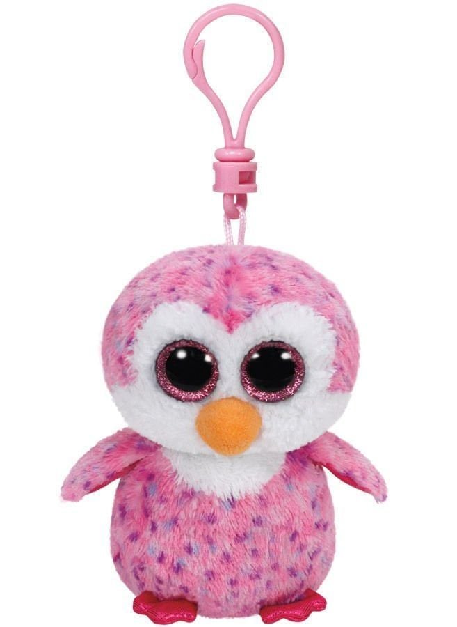 TY Beanie Boos Pemb Penguen Glider Peluş Anahtarlık 12 cm.