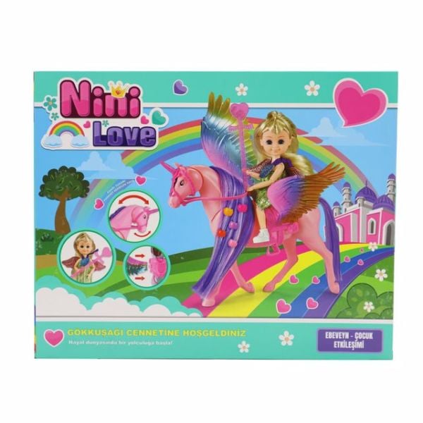 Nini Love Sihirli Küçük Prenses ve Unicorn Atı
