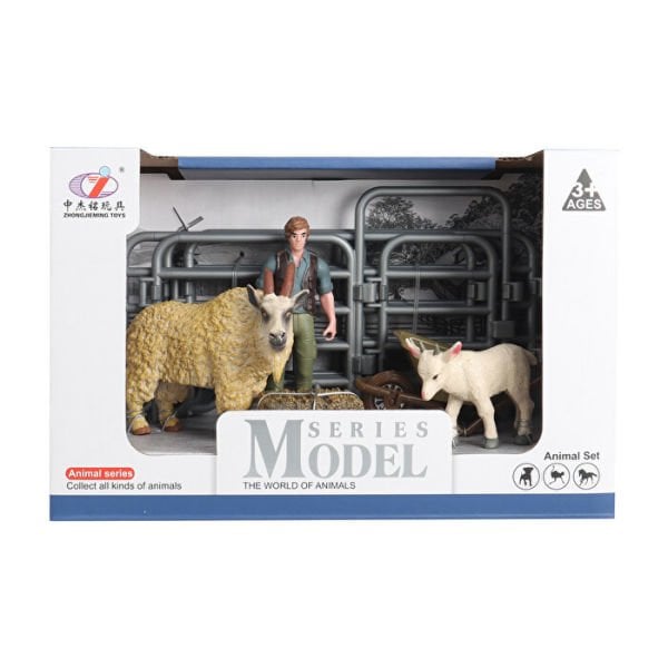 Animal World Çiftçi Seti (4 Asorti)