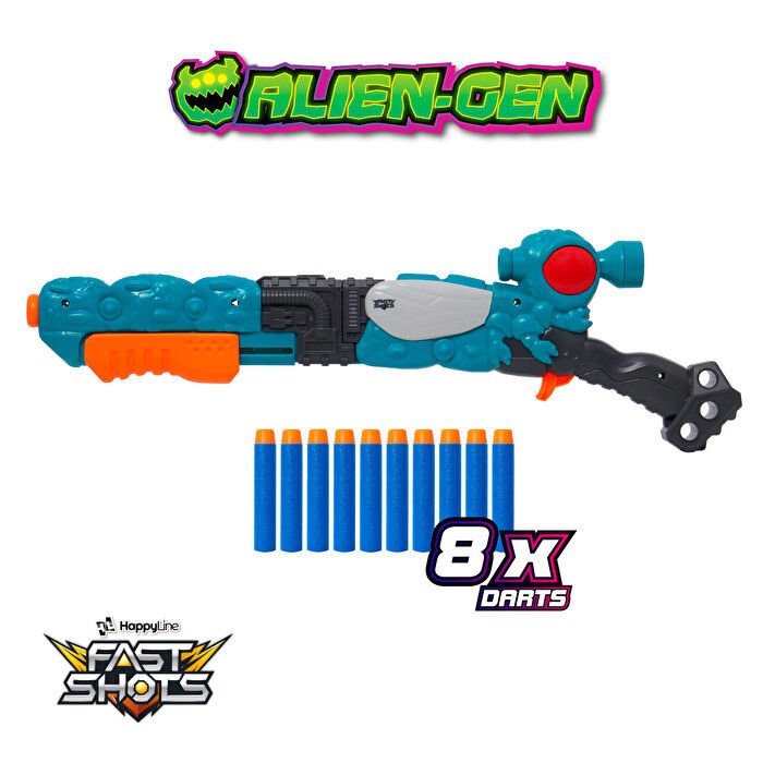 Sonic Flytrap 10lu Dürbünlü Dart Atan Tabanca