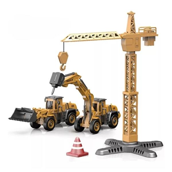 Vinç Silindir Kepçe Montaj İnşaat Seti