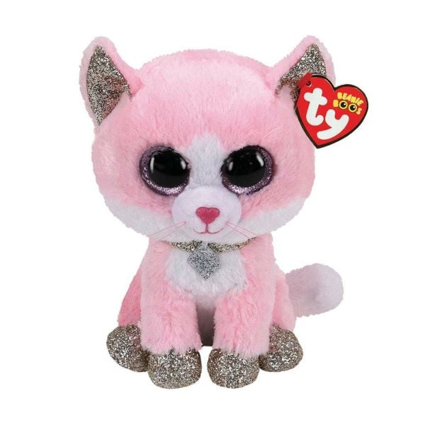 Fiona - Pembe Kedi 24 cm.