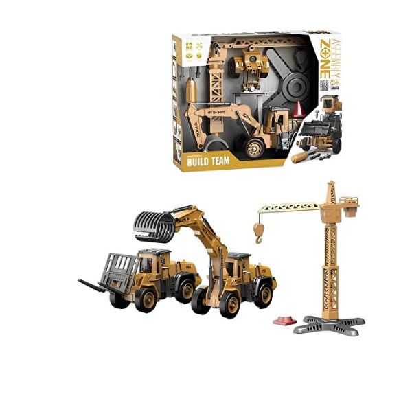 Vinç Kepçe Kırıcı Montaj İnşaat Seti