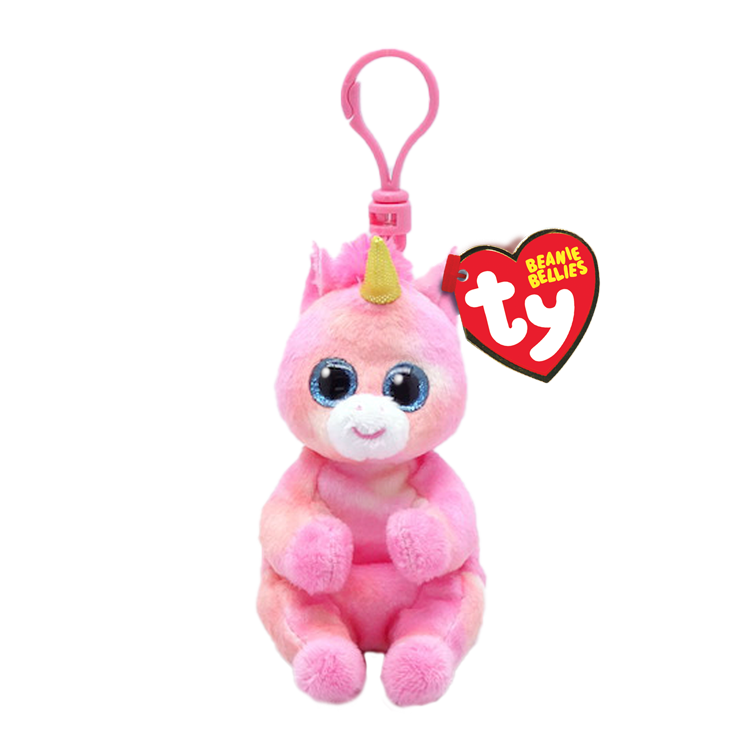 TY Beanie Bellies Unicorn Skylar Peluş Anahtarlık 12 cm.