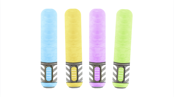 Fluffy Fighterz Işıklı Yumuşak Kılıç (4 Asorti)