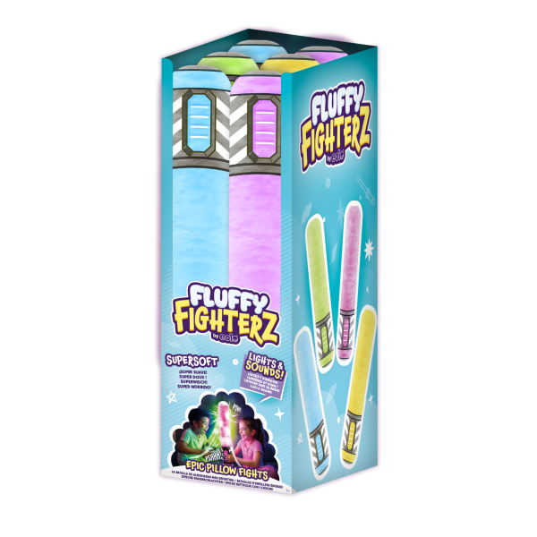 Fluffy Fighterz Işıklı Yumuşak Kılıç (4 Asorti)