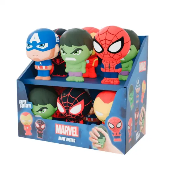 Marvel Slow Rising Squishy Figür - 9 cm. (5 Asorti)