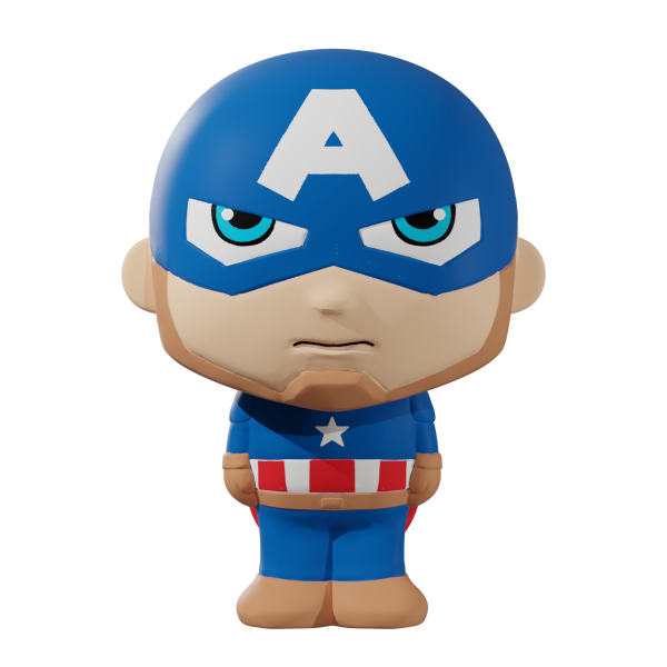 Marvel Slow Rising Squishy Figür - 9 cm. (5 Asorti)