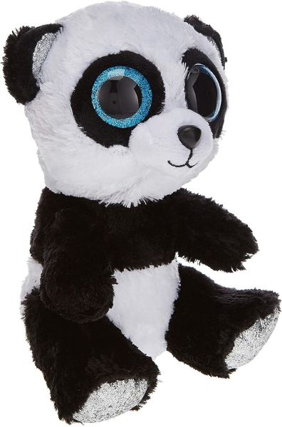 TY Beanie Babies Siyah Beyaz Panda Bamboo Peluş 15 cm.