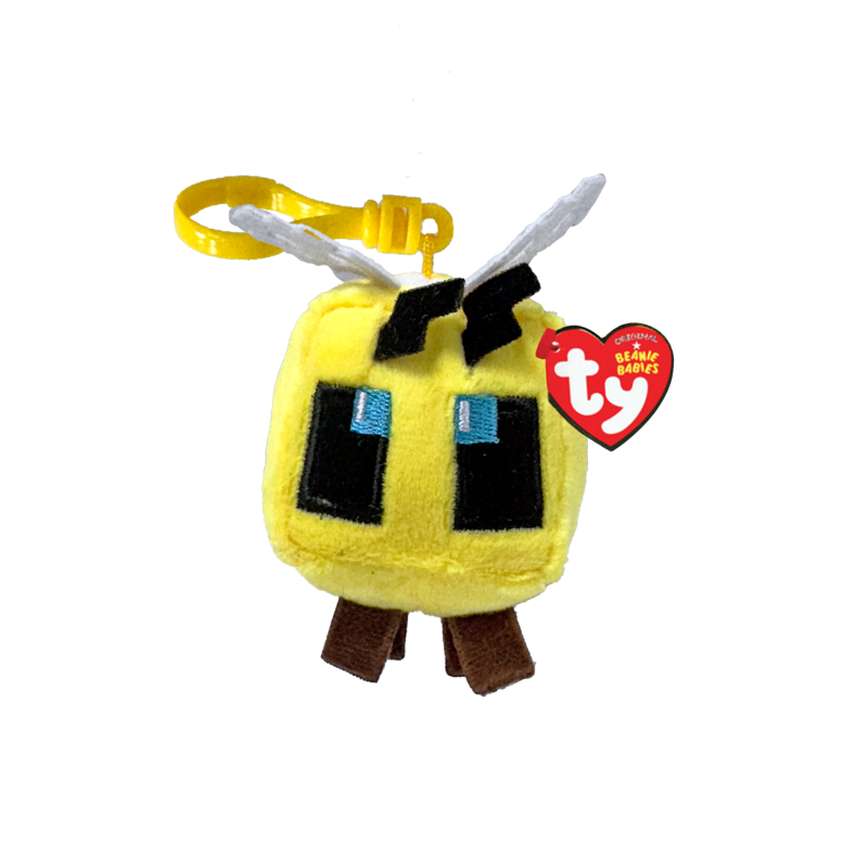 TY Beanie Babies Minecraft Bee Anahtarlık 12 cm.