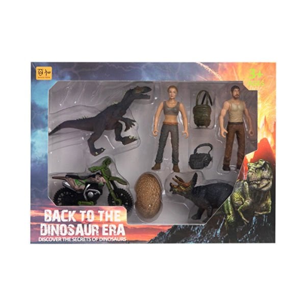 İkili Figürlü Motosikletli Savunma Seti