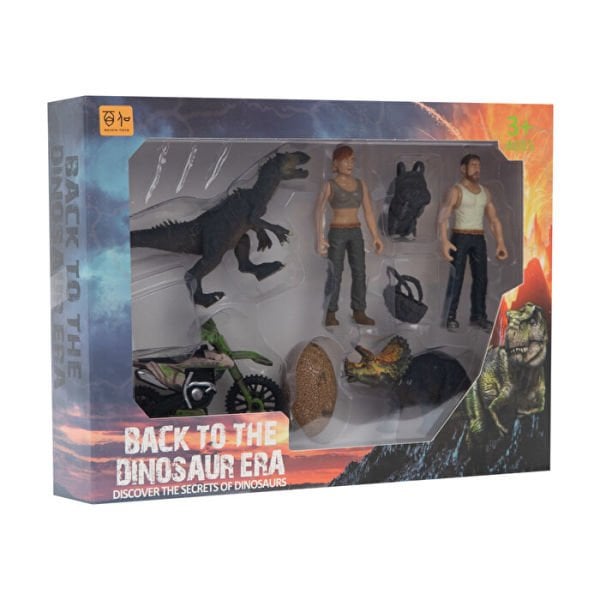 İkili Figürlü Motosikletli Savunma Seti