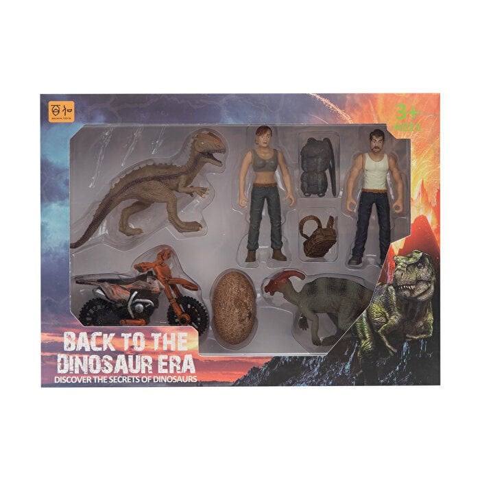 İkili Figürlü Motosikletli Savunma Seti