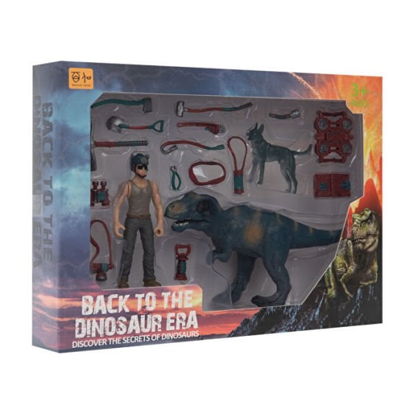 Figürlü Dinozorlu Savunma Seti (3 Asorti)