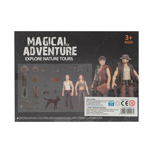 İkili Figürlü Aslanlı Savunma Seti