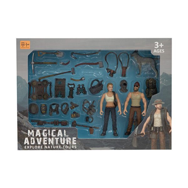 İkili Figürlü Köpekli Savunma Seti