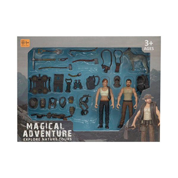 İkili Figürlü Köpekli Savunma Seti