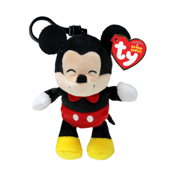 TY Beanie Babies Disney Mickey Mouse Anahtarlık 12 cm.
