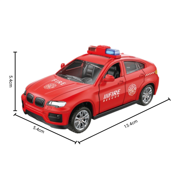 City Hero Renkli Sürtmeli Polis Arabaları