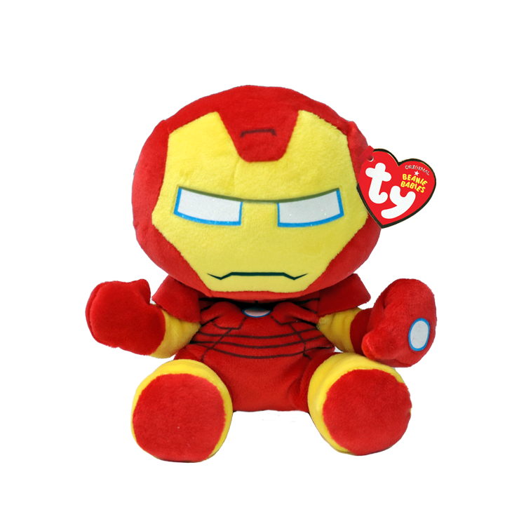 TY Beanie Babies Marvel Iron Man Peluş 20 cm.