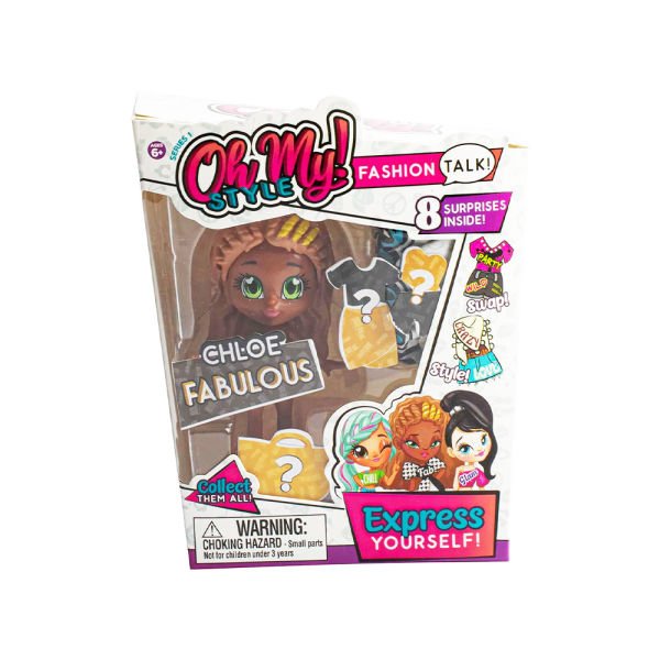 Oh My! Style Moda ve Koleksiyon Bebekleri (4 Asorti)