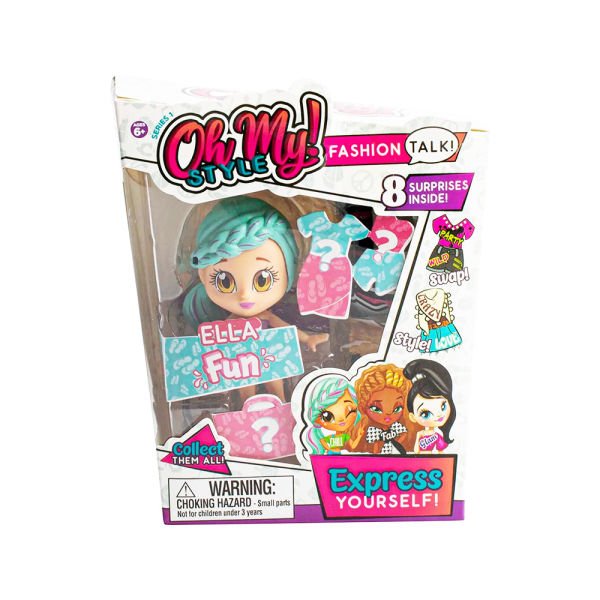 Oh My! Style Moda ve Koleksiyon Bebekleri (4 Asorti)