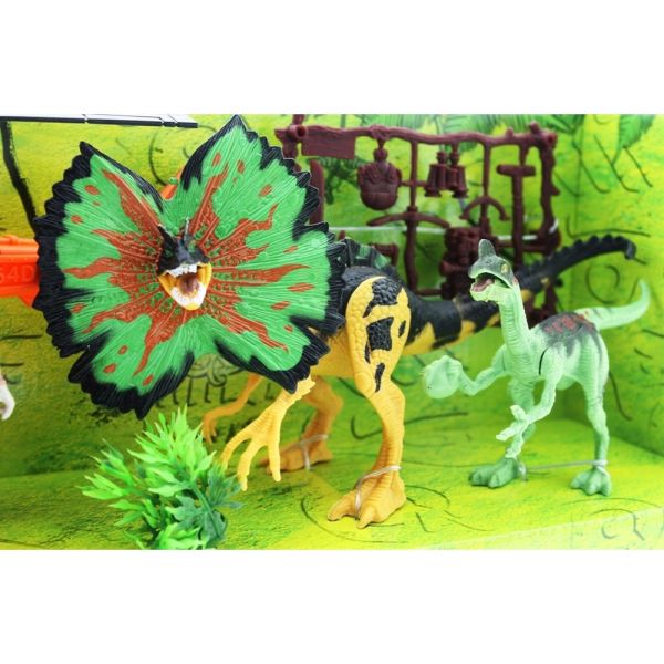 Dinozor Avcısı Helikopterli Oyun Seti