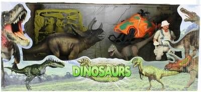 Dinozor Avcısı Helikopter ve Figür Oyun Seti