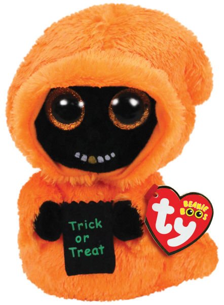 TY Beanie Boos Ghoul Altın Dişli Turuncu 15 cm.