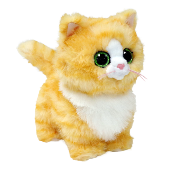 TY Beanie Babies Altın Kedi Melanie 20 cm.