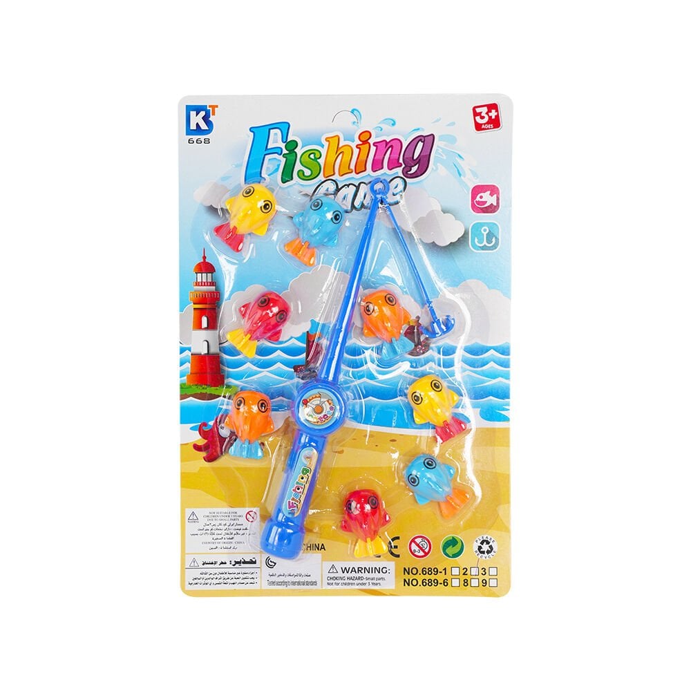 9 Pcs Fishing Rod Set