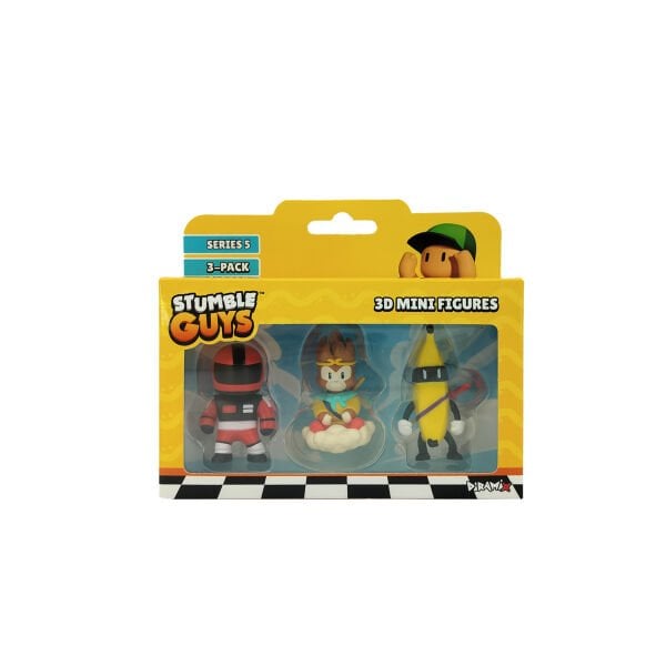 Stumble Guys 3'lü Mini Figür Seti S5