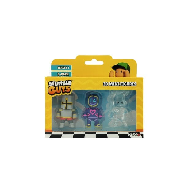 Stumble Guys 3'lü Mini Figür Seti S5