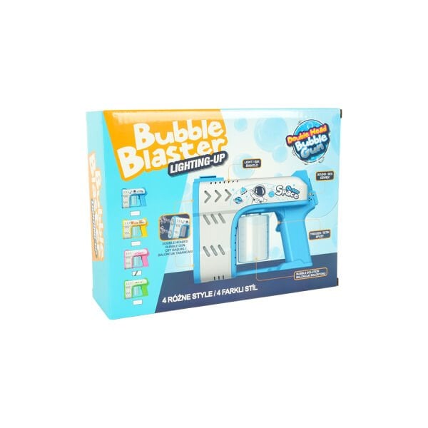 Bubble Blaster Işıklı ve Müzikli Çift Çıkışlı Köpük Tabancası (4 Asorti)