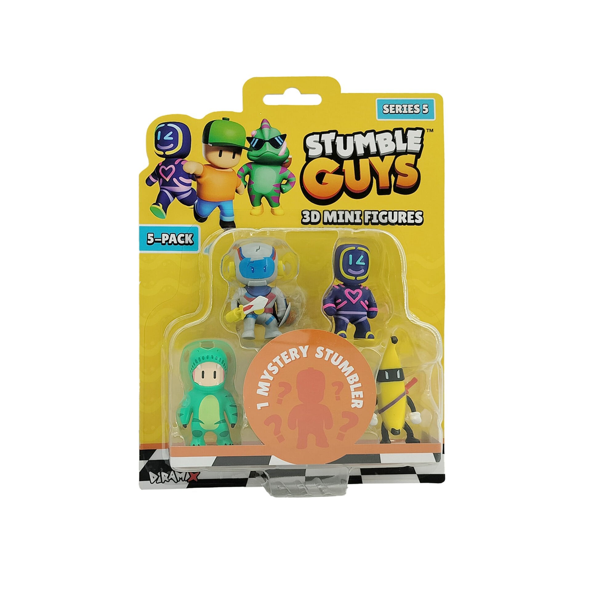Stumble Guys 5?li Mini Figür Set S5