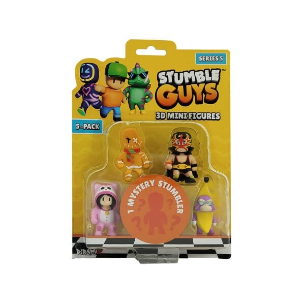 Stumble Guys 5?li Mini Figür Set S5