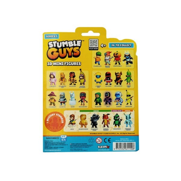 Stumble Guys 5?li Mini Figür Set S5
