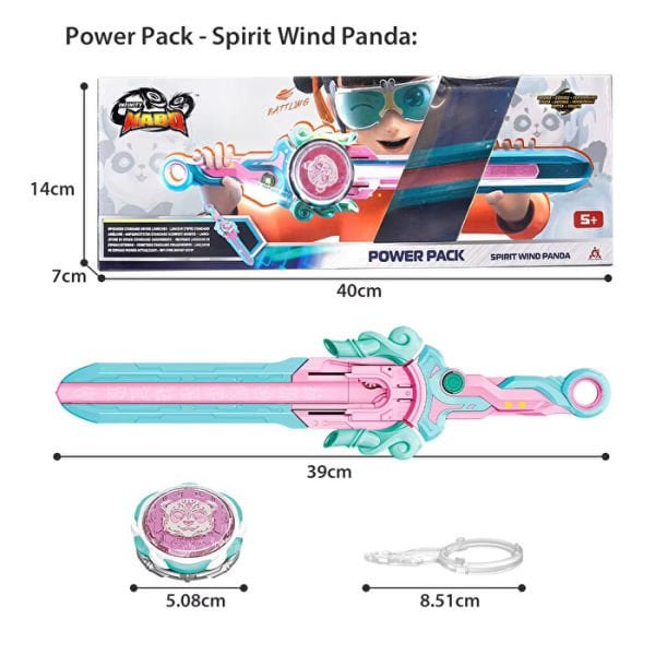 Infinity Nado Güç Paketi - Spirit Panda (Ruh Rüzgarı) Panda