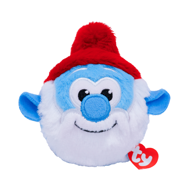 TY Beanie Bouncers Smurfs Papa Smurf 7 cm.