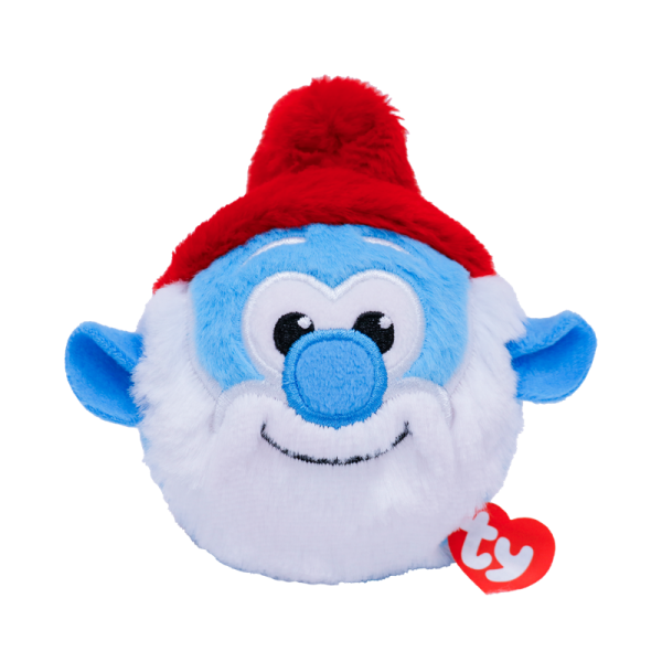 TY Beanie Bouncers Smurfs Papa Smurf 7 cm.