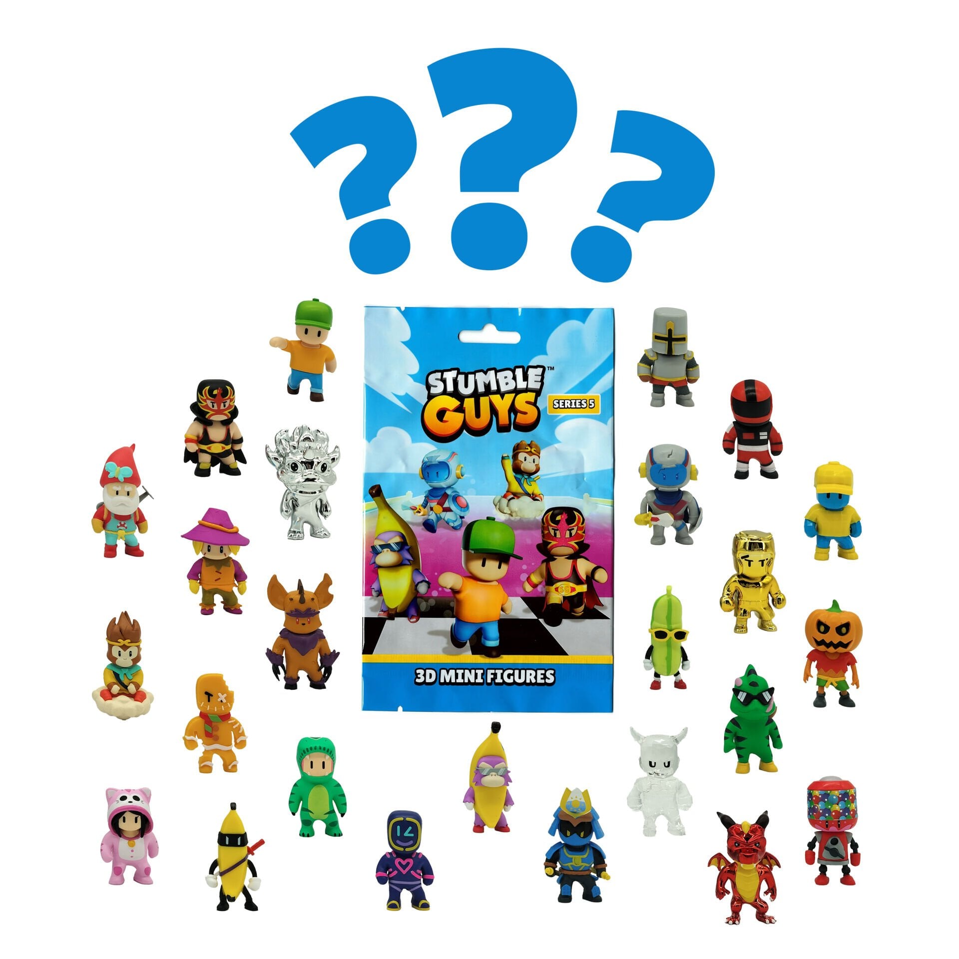 Stumble Guys Mini Figür S5 Sürpriz Paket