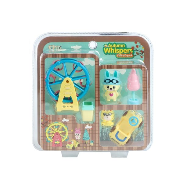 Sevimli Kedi Lunaparkı (3 Asorti)