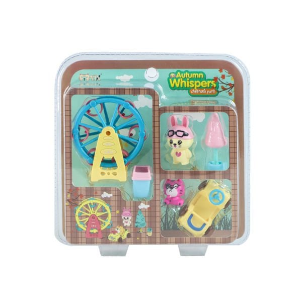 Sevimli Kedi Lunaparkı (3 Asorti)