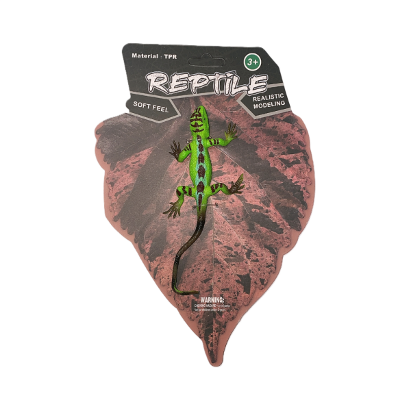 Stretch Benekli Yeşil Kertenkele