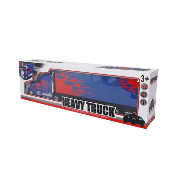 Uzaktan Kumandalı Pilli Alev Desenli Tır