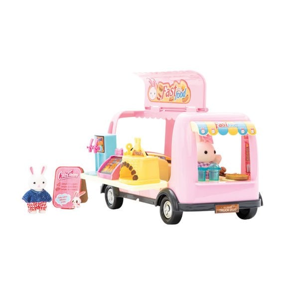 Mini Fast Food Karavanı Oyun Seti